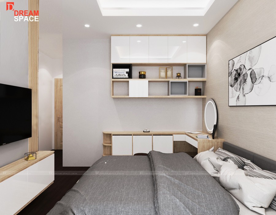 Thiết kế nội thất phong cách hiện đại- Phòng ngủ Master